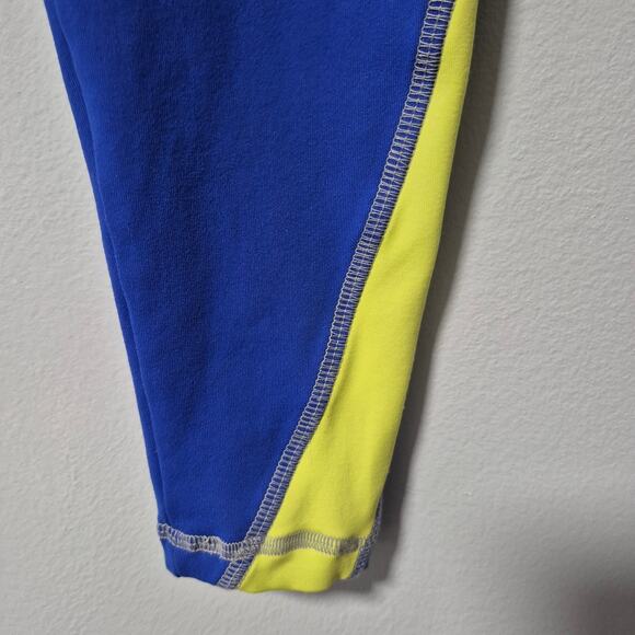 Sofibella Confidence Collection Womens Medium Legging Blue Yellow Small - Medium - Picture 5 of 13